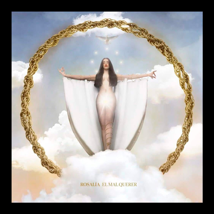 Portada del álbum de Rosalía El Mal Querer obra de Filip Custic